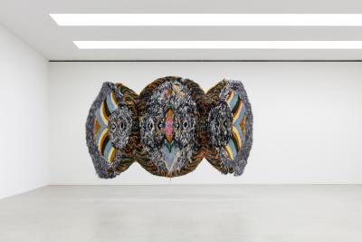 Caroline Achaintre, «Shiftings», Ausstellungsansicht, 2022KBCB, Foto: Stefan Rohner
