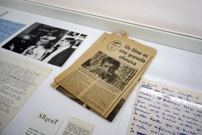 Daniel Pommereulle, «Flüchtig», Ausstellungsansicht, 2023, KBCB