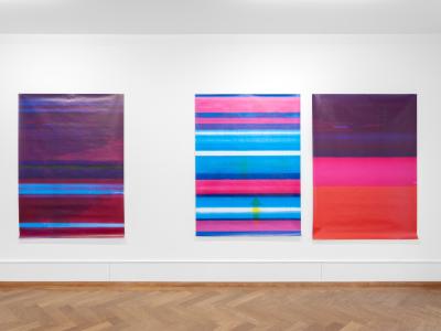Demian Conrad, «WROP-Variations», Ausstellungsansicht, 2025, KBCB, Foto: Lea Kunz