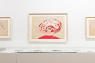 Fausta Squatriti, «Galaxie», Ausstellungsansicht, 2023 KBCB, Foto: Lea Kunz