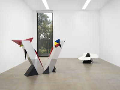 Fausta Squatriti, «Galaxie», Ausstellungsansicht, 2023 KBCB, Foto: Julien Gremaud