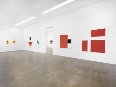 Francis Baudevin, Ausstellungsansicht, 2023 KBCB, Foto: Julien Gremaud