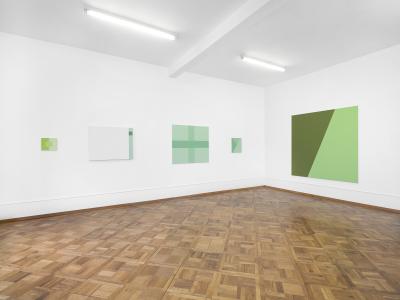 Francis Baudevin, Ausstellungsansicht, 2023 KBCB, Foto: Julien Gremaud