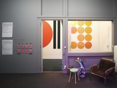 L’espace appelé « Studiolo » au Kunsthaus de Bienne