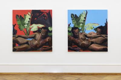 Kudzanai-Violet Hwami, Ausstellungsansicht, 2022KBCB, Foto: Stefan Rohner