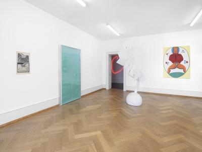 Collections, Ausstellungsansicht Kunsthaus Biel Centre d’art Bienne 2023, Foto: Julien Gremaud