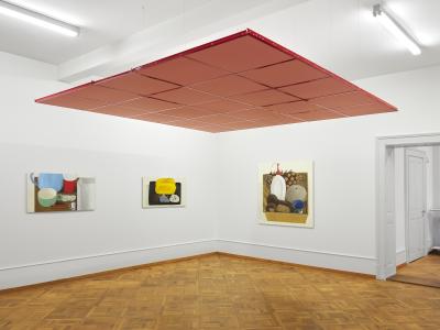 Nathalie Du Pasquier, Olivier Mosset, 1+1=3, Ausstellungsansicht, 2024, KBCBFoto: Thomas Annaheim Lambert