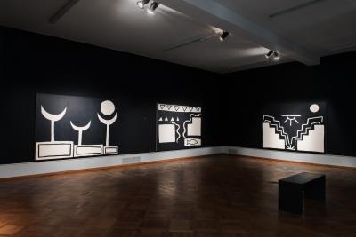 Stephen Felton, «Bugaboo Voodoo», Ausstellungsansicht, 2024KBCB, Foto: Lea Kunz