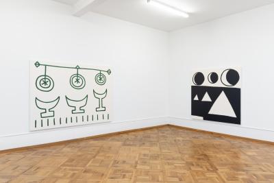 Stephen Felton, «Bugaboo Voodoo», Ausstellungsansicht, 2024KBCB, Foto: Lea Kunz