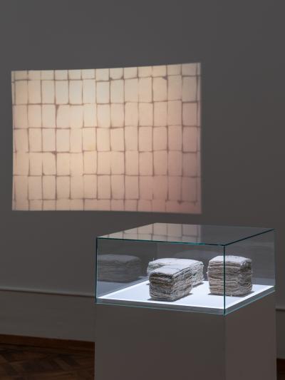 Susan Hiller, «Divided Self», Ausstellungsansicht, 2025KBCB © The Estate of Susan Hiller; Courtesy of Lisson Gallery; Foto : Lea Kunz