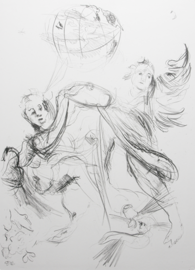 Heinz-Peter Kohler, Mappe Robert Walser, Die Einzige, 1983