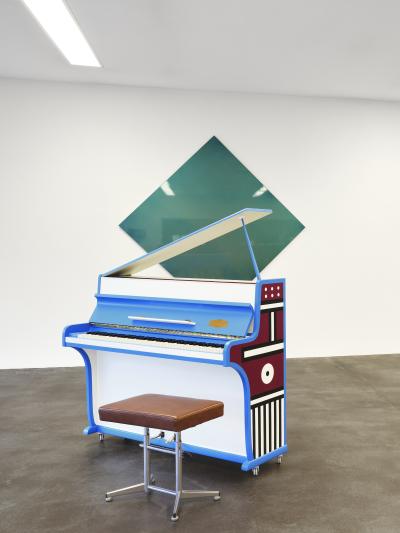 Nathalie du Pasquier, Olivier Mosset, PI-A-NO, 2024