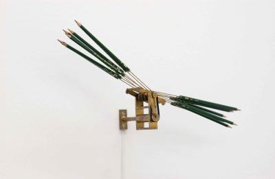 Rebecca Horn, Bleistift-Flügel, 1988