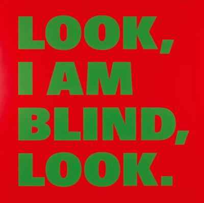 Remy Zaugg, LOOK, I AM, BLIND, LOOK, 1998-1999