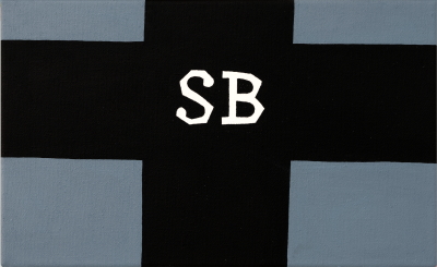 Stefan Banz, Schwarz + Blau, 2020
