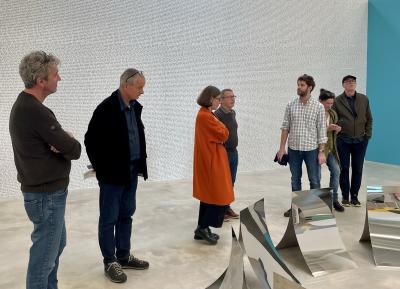 Reise nach Bordeaux, November 2023 Besuch der Ausstellungen im Frac Nouvelle-Aquitaine Méca