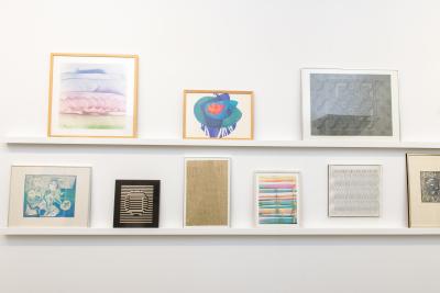 Eine Werkauswahl aus der Aktion Miete im Kunsthaus Biel.