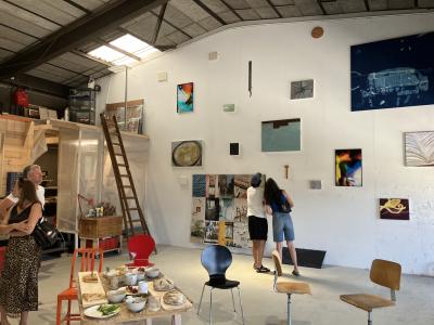 «Atelier-Visite» bei Tobias Hauswirth, 2024