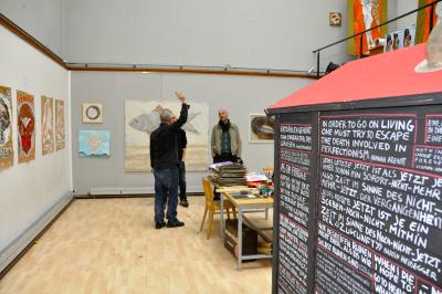 Atelierbesuch bei Freddie Beckmans